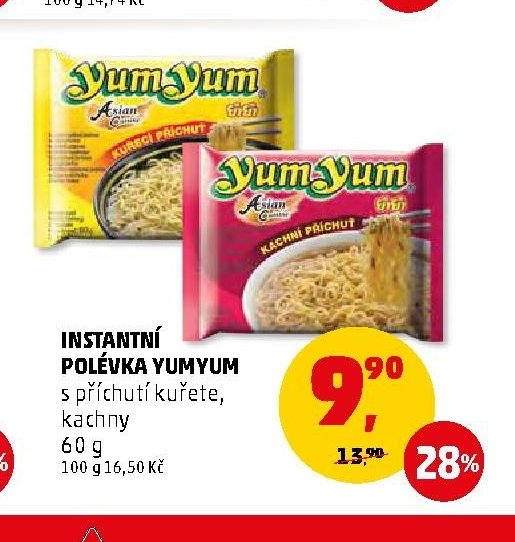 Instantní polévka YumYum