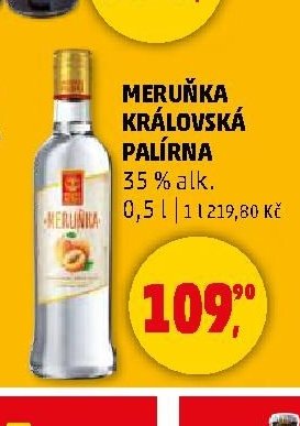 MERUŇKA KRÁLOVSKÁ PALÍRNA
