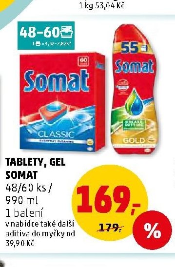TABLETY, GEL SOMAT