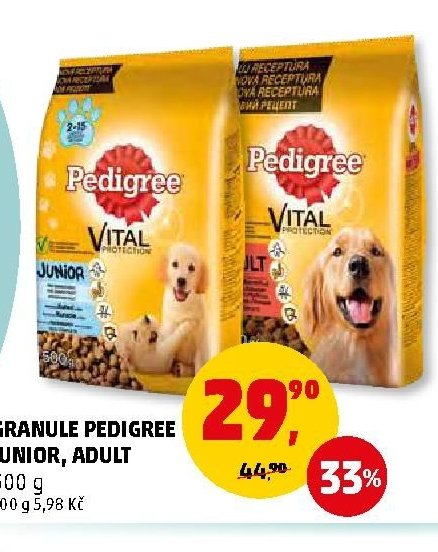 GRANULE PEDIGREE JUNIOR, ADULT