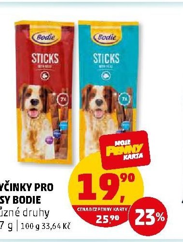 TYČINKY PRO PSY BODIE