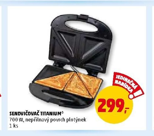 SENDVIČOVAČ TITANIUM