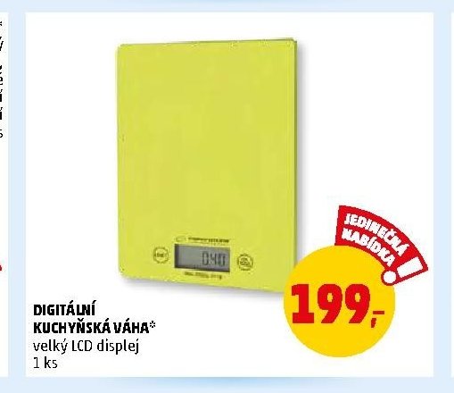 DIGITÁLNÍ KUCHYŇSKÁ VÁHA