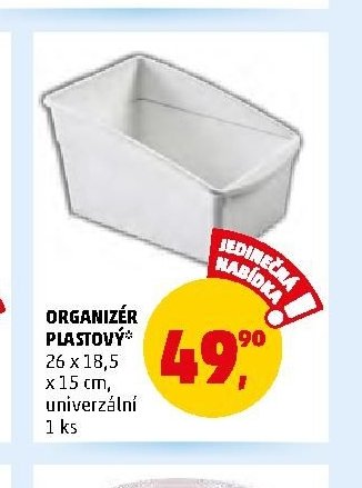 ORGANIZÉR PLASTOVÝ