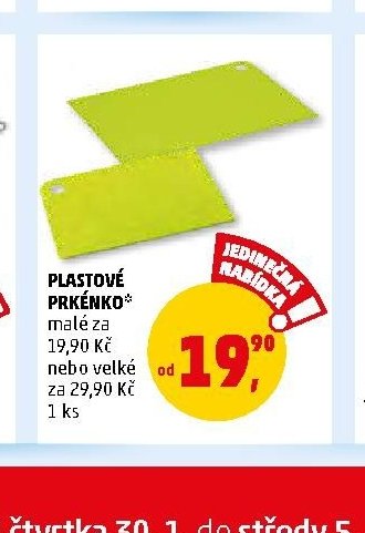 PLASTOVÉ PRKÉNKO