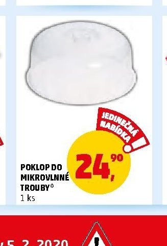 POKLOP DO MIKROVLNNÉ TROUBY