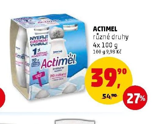 ACTIMEL různé druhy