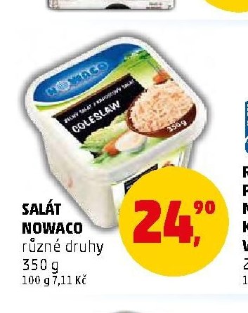 SALÁT NOWACO různé druhy