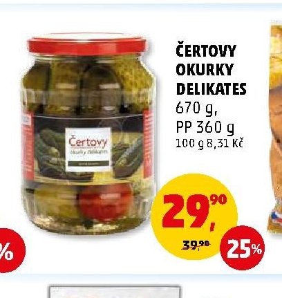 ČERTOVY OKURKY DELIKATES
