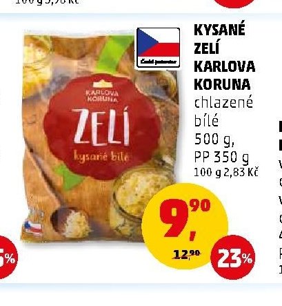 KYSANÉ ZELÍ KARLOVA KORUNA