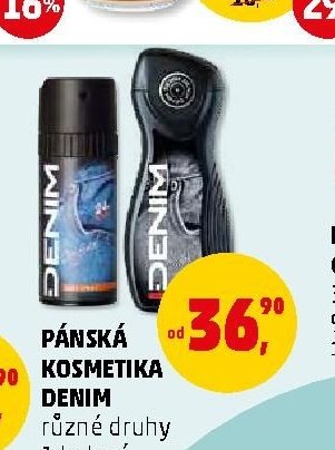 Pánská kosmetika Denim