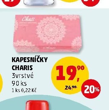Kapesníčky Charis