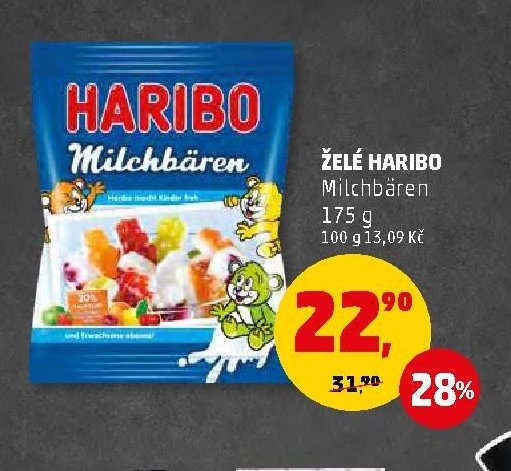 Želé Haribo Milchbären 175 g