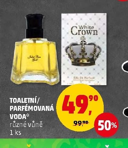 Toaletní/parfémovaná voda White Crown