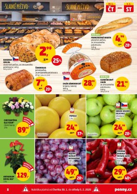 akční leták Penny Market 30.1.2020-5.2.2020