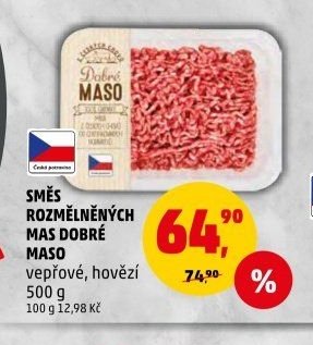 SMĚS ROZMĚLNĚNÝCH MAS DOBRÉ MASO