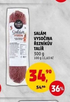 SALÁM VYSOČINA ŘEZNÍKŮV TALÍŘ