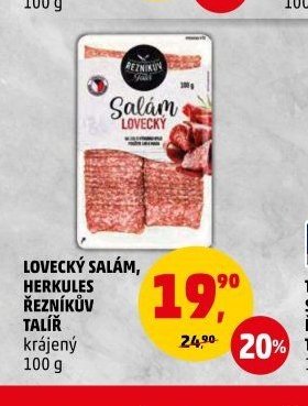 LOVECKÝ SALÁM, HERKULES ŘEZNÍKŮV TALÍŘ