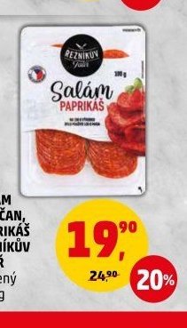 SALÁM POLIČAN, PAPRIKÁŠ ŘEZNÍKŮV TALÍŘ