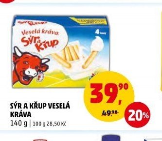SÝR A KŘUP VESELÁ KRÁVA