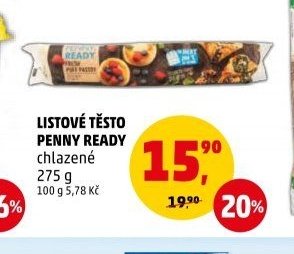 Listové těsto Penny Ready
