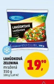 Lahůdková zelenina mražená