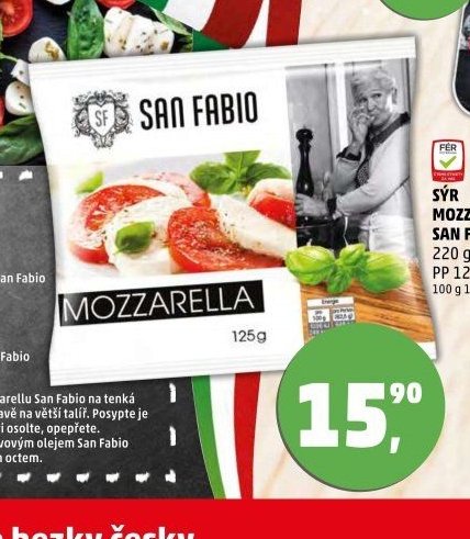 Mozzarella San Fabio