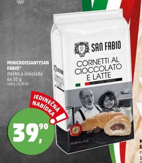 Minicroissanty San Fabio 6x 50 g
