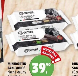 Minidortík San Fabio různé druhy 10x 35 g