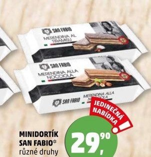 Minidortík San Fabio různé druhy 10x 28 g