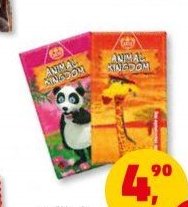 Mléčná čokoláda Království zvířat