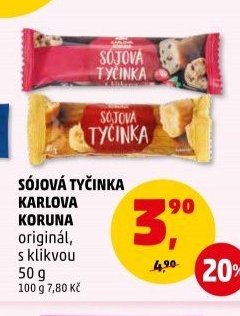 Sójová tyčinka Karlova Koruna