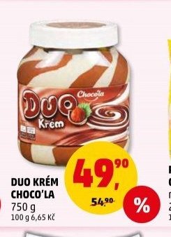 Duo krém Choco'la