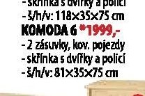 Komoda 6 - IDEA nábytek akcniletaky.com
