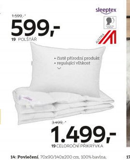 19 Celoroční přikrývka