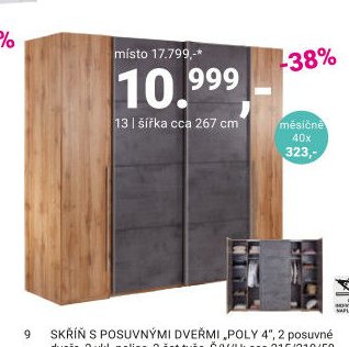13 | šířka cca 267 cm