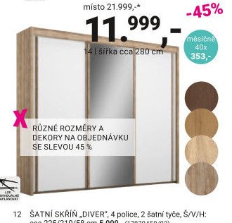 14 | šířka cca 280 cm