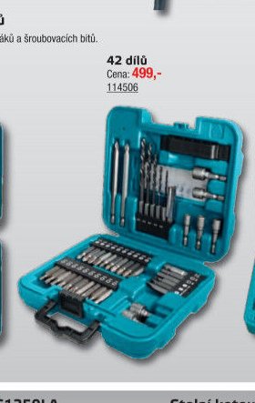 Sada vrtáků a bitů 42 dílů - UNI HOBBY akcniletaky.com