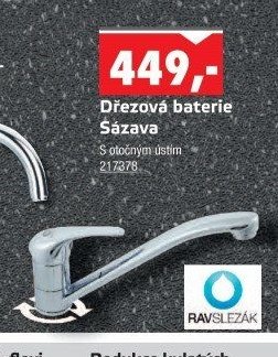 Dřezová baterie Sázava - UNI HOBBY akcniletaky.com