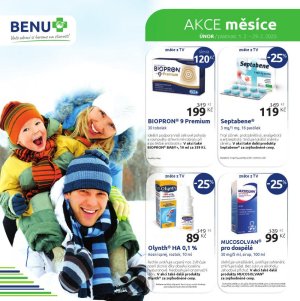 akční leták BENU Lékárna 1.2.2020-29.2.2020