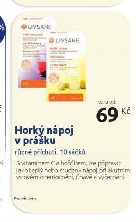 Horký nápoj v prášku