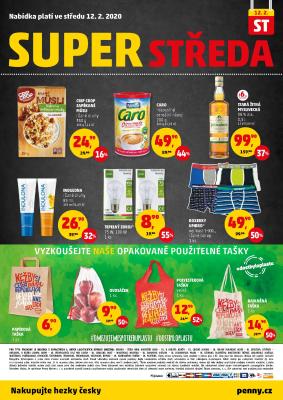 akční leták Penny Market 6.2.2020-12.2.2020