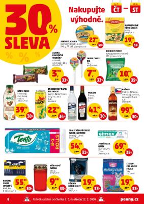 akční leták Penny Market 6.2.2020-12.2.2020