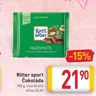 Čokoláda Sport Ritter