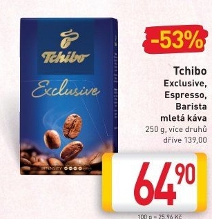 Mletá káva Tchibo Exclusive