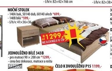 NOČNÍ STOLEK - IDEA nábytek akcniletaky.com