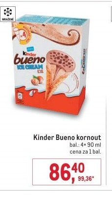 Kinder Bueno kornout