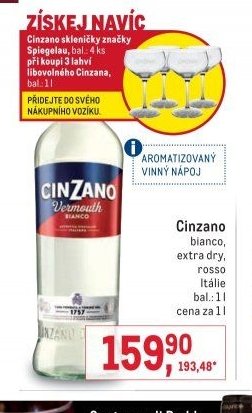 Cinzano Bianco, rosso
