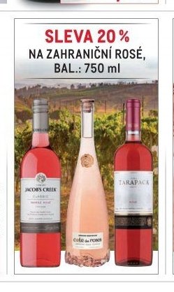 Jacob's Creek, Cote des Roses, Tarapacá (Rosé)