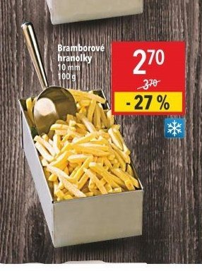 Bramborové hranolky